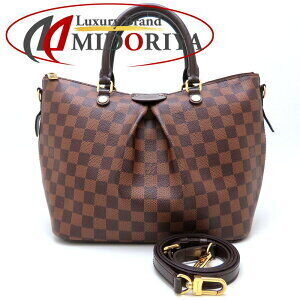 LOUIS VUITTON Damier Siena Handbag Ebene